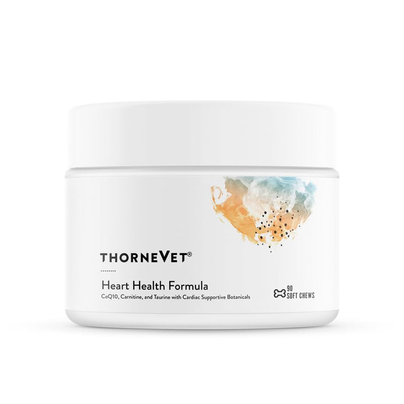 ThorneVET Heart Healthy Formula – Cardiovascular Support for Dogs & Cats, 90 Soft Chews - PawsPlanet Australia