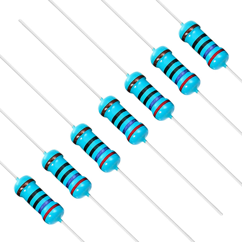 Chanzon 50pcs 1W 270 Ω ohm Metal Film Fixed Resistor 0.01 ±1% Tolerance 270R MF Through Hole Resistors Current Limiting Rohs Certificated [1ZC13] 270 ohm
