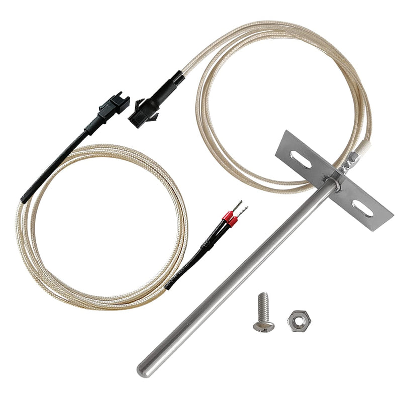 Replacement RTD Temperature Probe Sensor for Most Pit Boss 700& 820 Series Wood Pellet Smoker Grills, RTD High-Temperature Meat Barbecue Probe Sensor RTD Probe