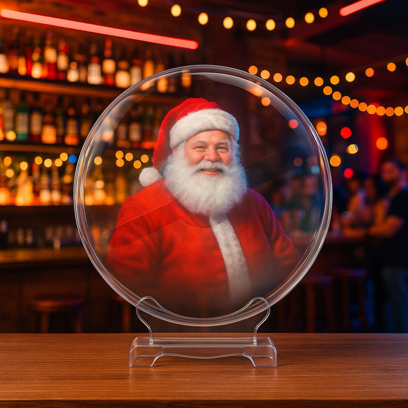 Missyou 3D HologramFan,7.9" 3D Hologramfan Projector Holographic Christmas Tree Advertising Display with Cover, Video Library and Remote and Speaker for Business Store Signs,Bar,Casino,Party 7.9 Inches (WiFi+Remote+Bluetooth+APP+Cover） transparent
