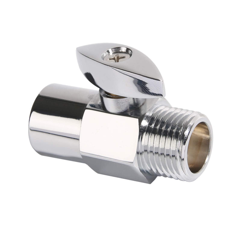 Watflow Water Shut Off Valve, Shower Head Water Saver, Shower Head Flow Restrictor, Shower or Garden Water Flow Control Valve 1/2"NPT… Shower Shut Off Valve (Pack of 1)