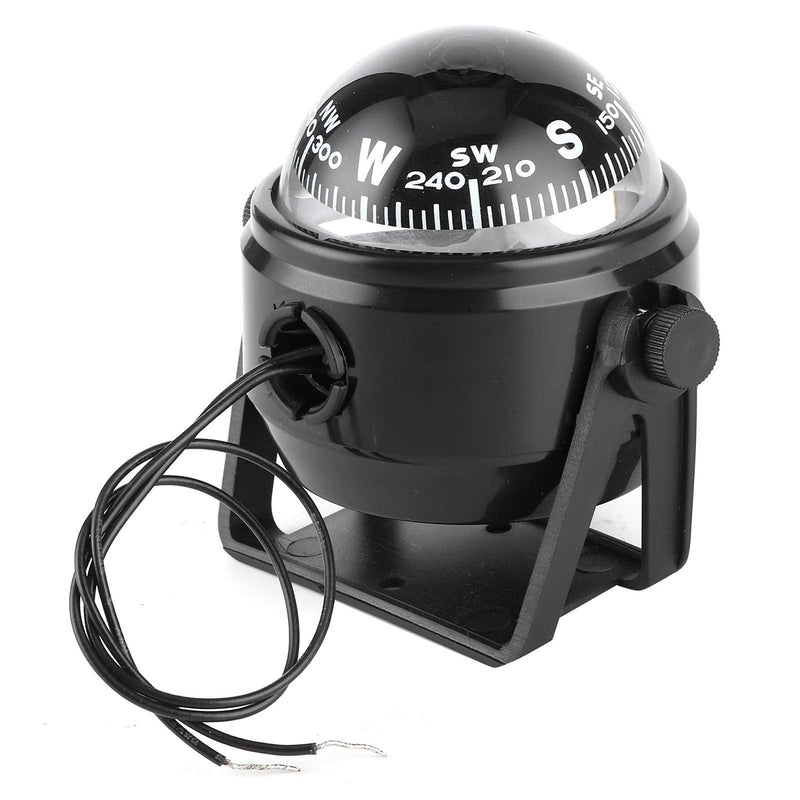 Boat Compass 12V LED Sea Dashboard Marine Electronic Digital Dash Mount Flush Boat Yacht Ship Navigation Compass ABS for Sail