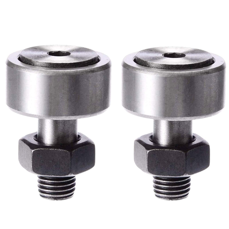 Durable CF10-1 Cam Follower Needle Roller Bearing Bolt Kit Bearing Roller Needle Roller Bearing Bolt Outer Diameter 26mm/1.02inch(2Pcs)