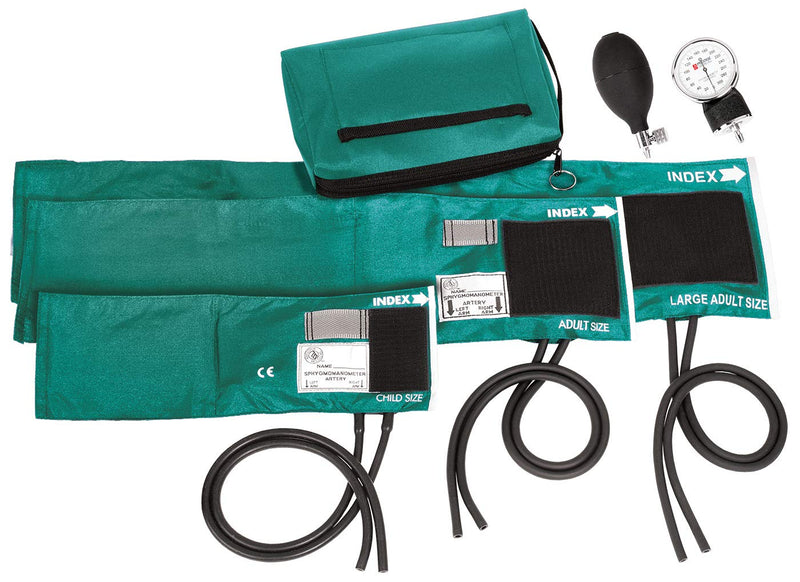 Prestige Medical 3-in-1 Aneroid Sphygmomanometer, Teal Green (Model: 882-COM-TEA) - NewNest Australia