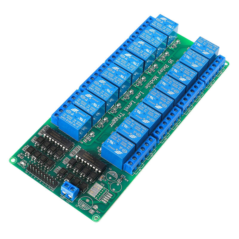 16 Channel DC 5V Relay Module with Optocoupler Low Level Trigger Expansion Board for Smart Control Switch