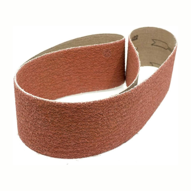 Benchmark Abrasives 2" x 36" Ceramic Sharpening Sanding Belts for Grinding Deburring Polishing Rust Removal on Metal, Stainless Steel, and Carbon Steel, Use with Belt Disc Sander (6 Pack) - 60 Grit