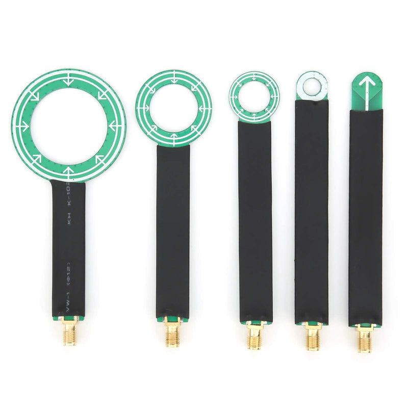 5pcs PCB EMI EMC Magnetic Field Antenna, Magneic Electric Near Field Probe Set Connect to Spectrum Analyzer