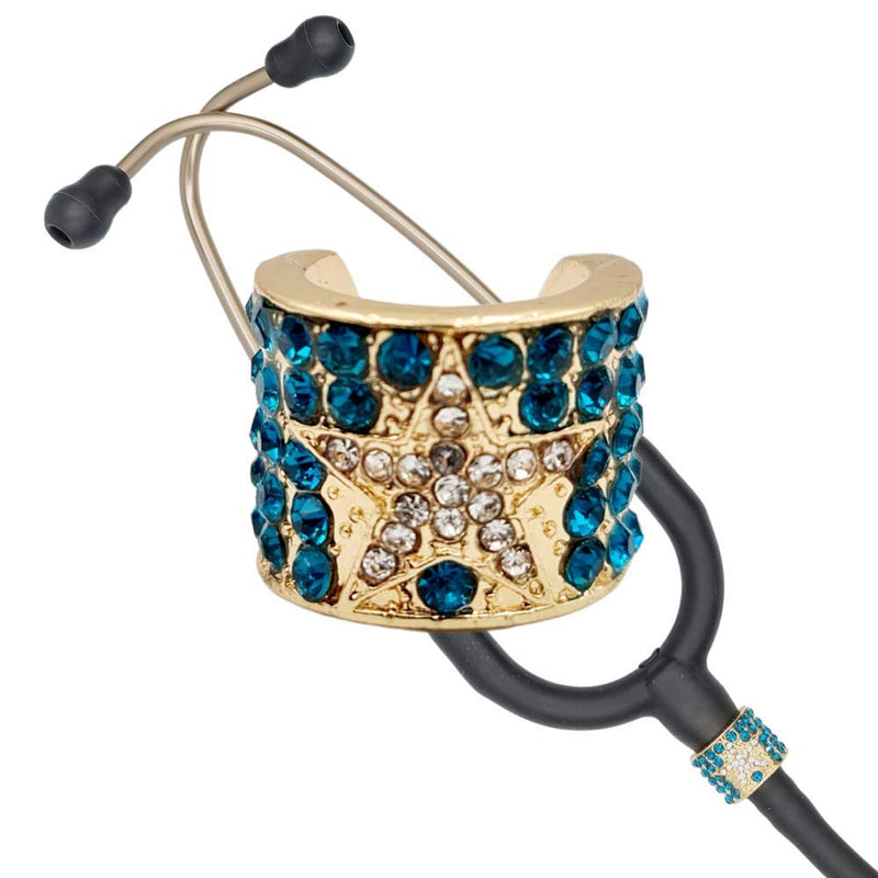 Stethoscope Charms Jewelry-Star Crystal