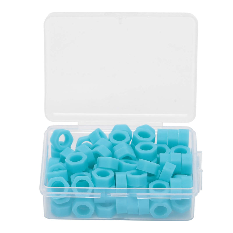 100 Pcs/Box Dental Code Ring, Silicone Instrument Identification Code Circle, Mobile Phone Disinfection Mark Circle, Autoclavable Dentists Supplies, Dental Supplies