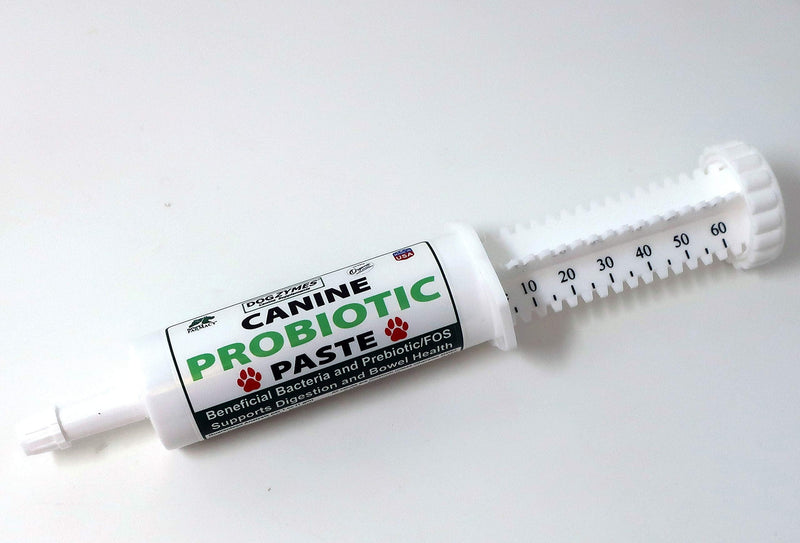 Dogzymes Canine Probiotic Paste Beneficial Bacteria-Enzyme 2.3 Billion CFU/gm Saccharomyces boulardii Organic Dried Honey Powder (60 Gram) 60 Gram - PawsPlanet Australia