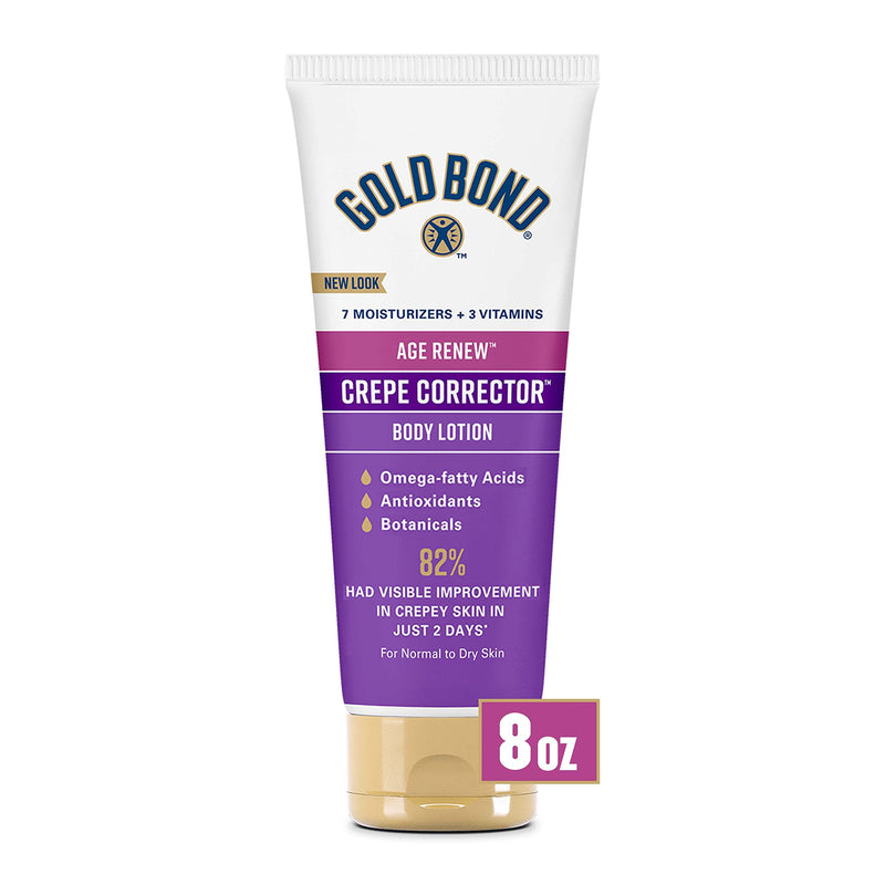 Gold Bond Ultimate Crepe Corrector 8 oz., Age Defense Smoothing Concentrate Skin Therapy Lotion 8 Ounce (Pack of 1) - NewNest Australia