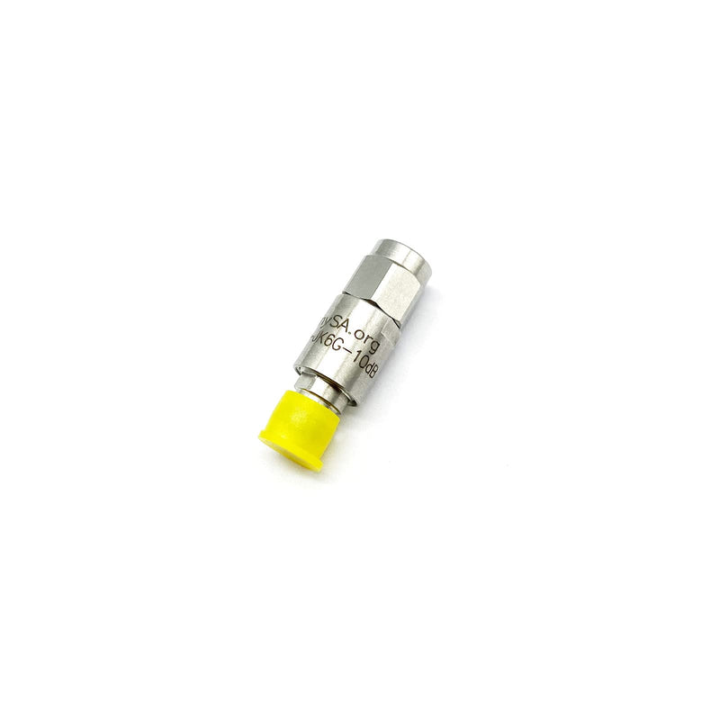 AURSINC NanoVNA SMA Attenuator Kit, SMA JK-6G 2W 50 Ohm SMA in-Line Attenuators Provides Highly Linear Attenuation (10db) 10db