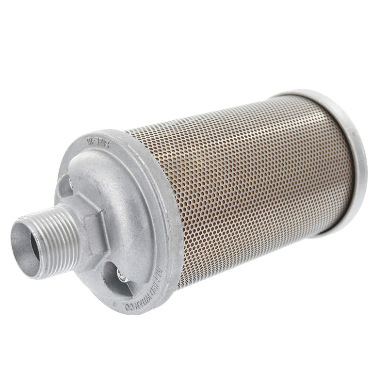 Aftermarket Alwitco M10 Atomuffler Air Exhaust Muffler | 1" NPT Male, 125 PSI | Replacement Part | for Compressed Air Equipment and Systems