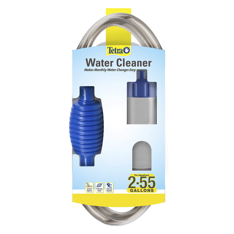 Tetra Water Cleaner Gravel Siphon for Aquariums, Easily Clean Freshwater Aquariums 2-55 Gallons