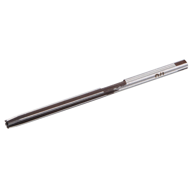 uxcell 1/8" Hand Reamer H8 Accuracy Alloy Tool Steel 6 Flutes Straight Shank Milling Cutter Tool