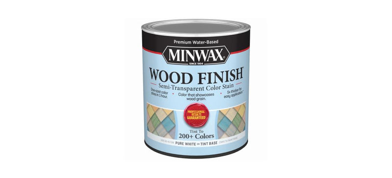 Minwax Wood Finish Semi-Transparent Color Stain, Tint Base, Quart