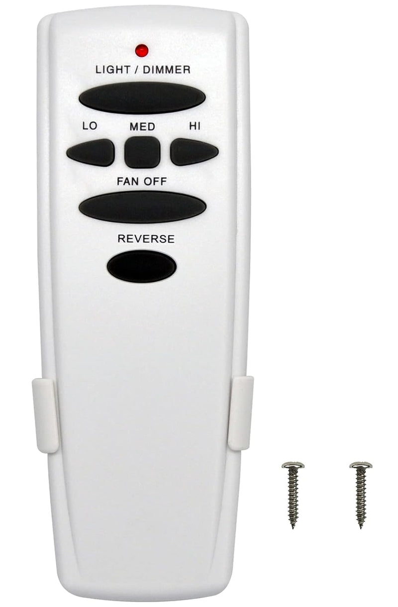 HD6 Ceiling Fan Remote Control Replacement for Hampton Bay Hunter, w/Reverse Light Dimmer 3-Speed Wall Mount,for UC7078T CHQ8BT7078T CHQ7078T L3HMAY97FANHD L3H2003FANHD Fan-HD(Remote Only) C: With Reverse