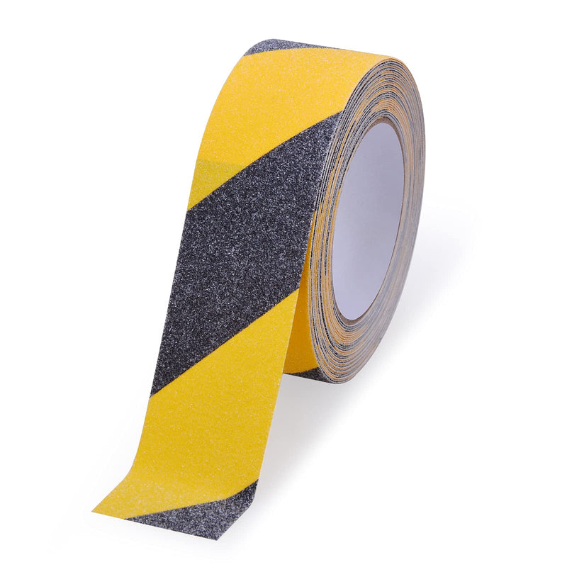 Qingluan Anti Slip Tape, 2 inch x 33 feet, Safety Non Slip Tape for Steps Outdoor Waterproof, Heavy Duty Grip Tape for Concrete Floors, Yellow