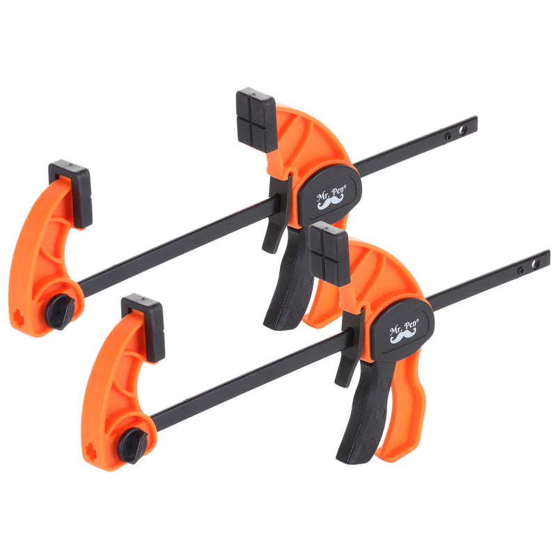 Mr. Pen- Bar Clamps For Woodworking, 6", 2 Pack, Clamp/Spreader, Quick Grip Clamps, Woodworking Clamps, Bar Clamps, Quick Clamps, Trigger Clamp, Quick Clamps for Woodworking 6 Inch