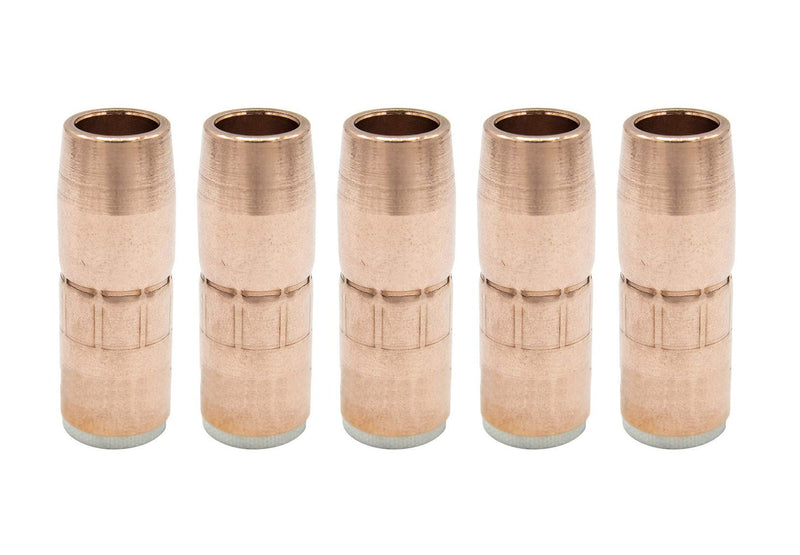 Nozzle For N-M5818C 5/8" ID 1/8" Recess AccuLock MDX Fits Miller MDX-250 Mig Gun (5-PK) 5-PK