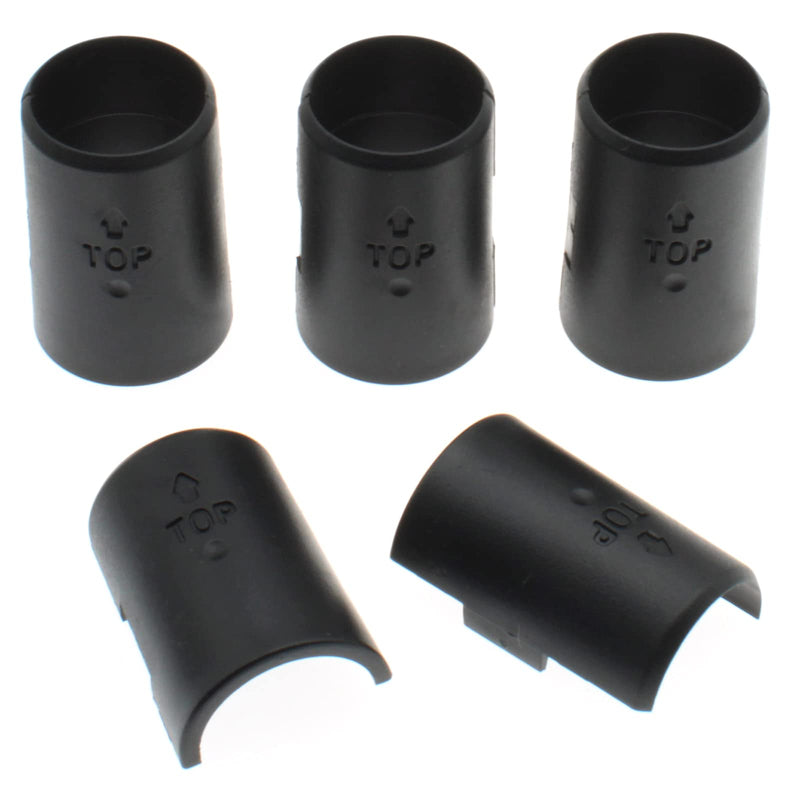 8 Pairs Wire Shelving Shelf Lock Clips for 3/4" Post Shelf Clips Plastic Shelving Replacements for Wire Shelving System 8 Pairs