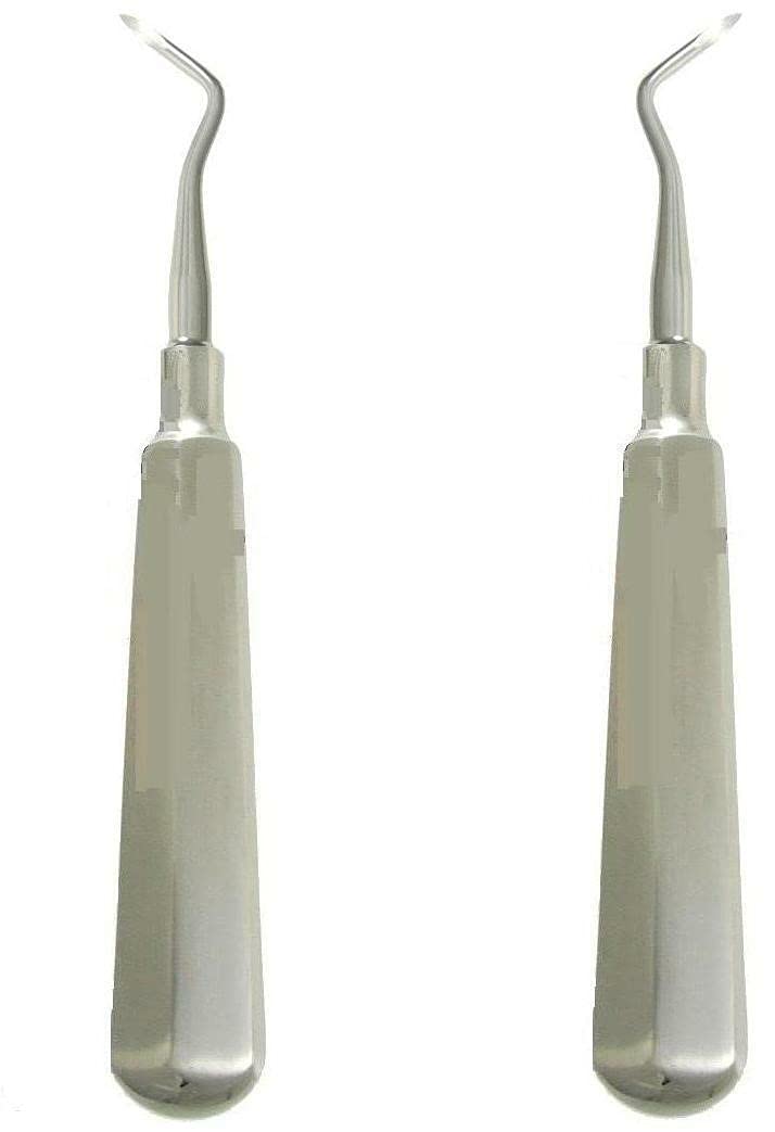 2 PIECE PREMIUM GERMAN HEIDBRINK ROOT TIP PICK ELEVATOR SHARP CURVED LEFT AND RIGHT