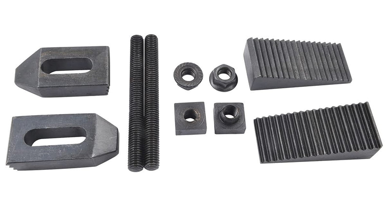 HHIP 3906-0322 10 Piece 16mm T-Slot Mini Clamping Set 10.5mm T-Slot ( M8 x 1.25 Thread) 10 Pc. Set