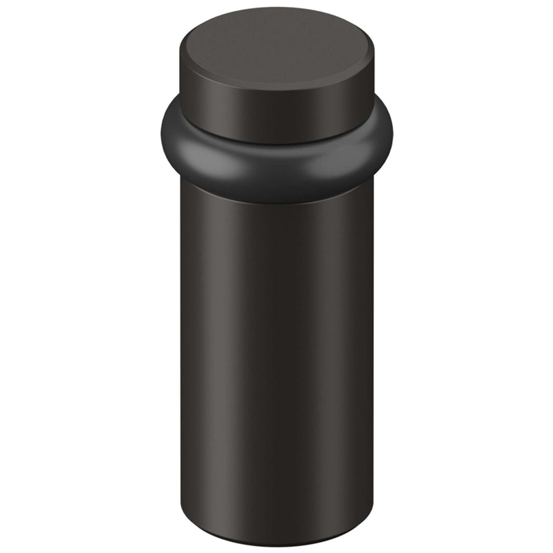 DELTANA Round Universal Floor Bumper 3", Solid Brass (Oil-Rubbed Bronze) Oil Rubbed Bronze