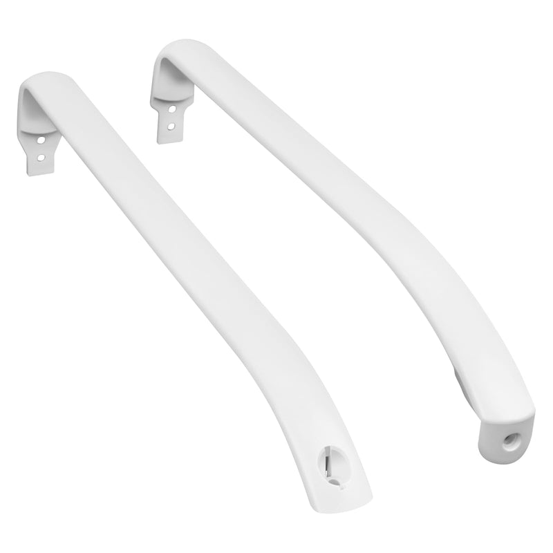 puxyblue 【2025 Upgraded HIGH-Strength ABS】 WR12X22148 GTH18GBDCRWW GTH18GBDDRWW Refrigerator Door Handles 2Pack Replaces Hotpoint GE Refrigerator Door Handle White