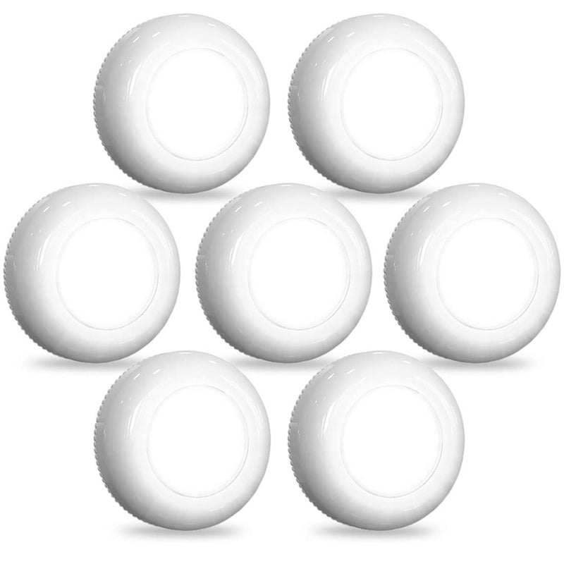 Tap Light Push Lights, 7 Pack Small Under Cabinet Touch Puck Lights Battery Operated Powered Stick On Light for Closet Counter Kitchen RV Indoor Outdoor