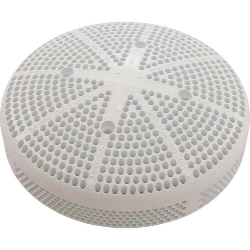 Custom Molded 25215-000-003 175 GPM VGB Fiberglass Main Drain Cover - White