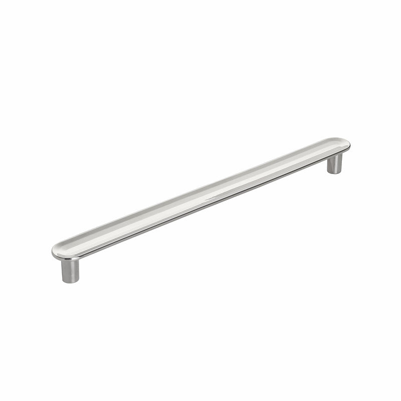 Amerock | Cabinet Pull | Polished Nickel | 7-9/16 inch (192 mm) Center to Center | Concentric | 1 Pack | Drawer Pull | Drawer Handle | Cabinet Hardware 7-9/16 Inch (192 mm) Center-to-Center