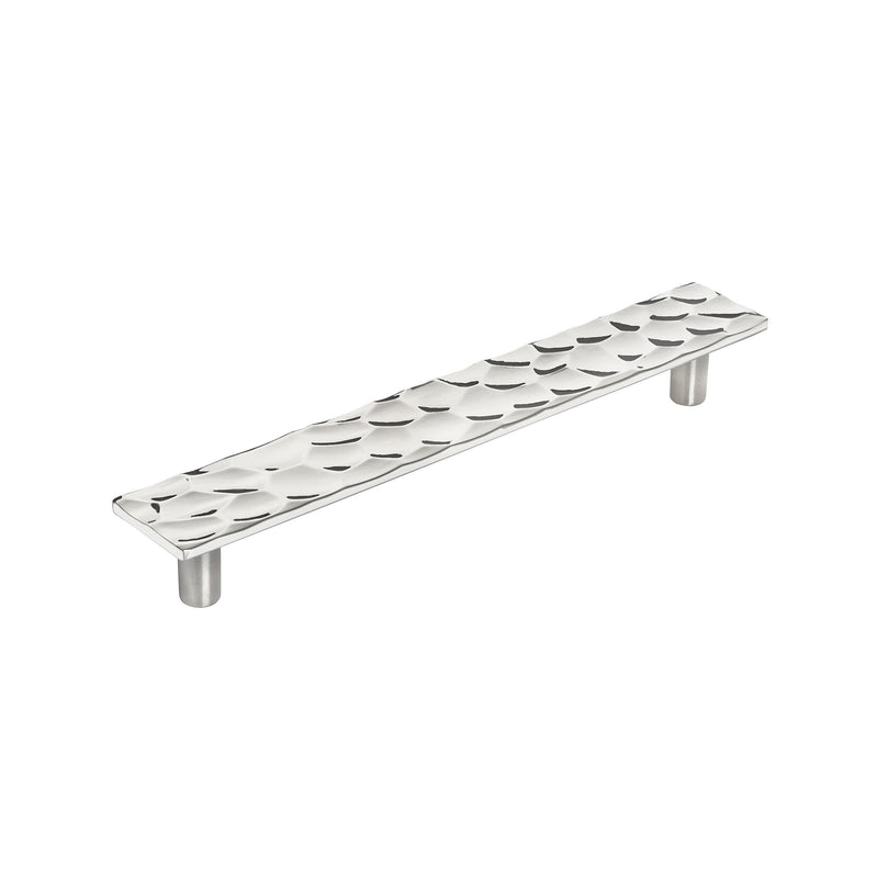 Amerock | Cabinet Pull | Polished Nickel | 6-5/16 inch (160 mm) Center to Center | Kamari | 1 Pack | Drawer Pull | Drawer Handle | Cabinet Hardware 6-5/16 Inch (160 mm) Center-to-Center