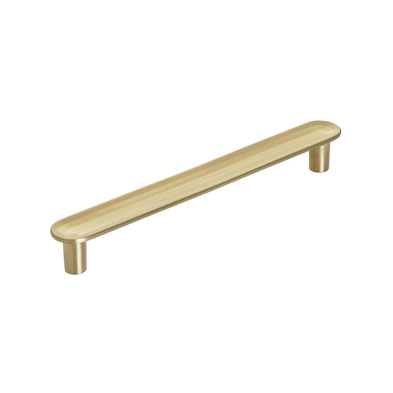 Amerock | Cabinet Pull | Golden Champagne | 5-1/16 inch (128 mm) Center to Center | Concentric | 1 Pack | Drawer Pull | Drawer Handle | Cabinet Hardware 5-1/16 Inch (128 mm) Center-to-Center