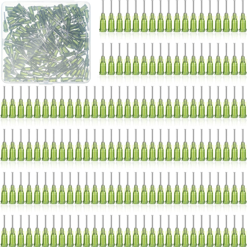 150 Pieces Industrial Blunt Tip 14G 1/2 Inch with Luer Connector Dispensing Needles Adhesive Glue Dispensing Blunt Tip