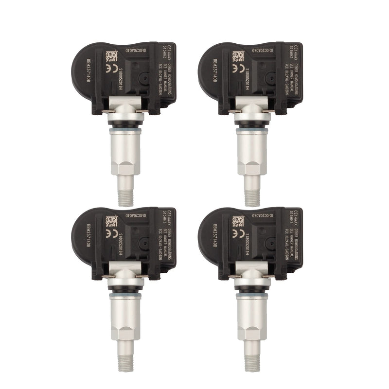 Dasbecan Set of 4 TPMS Tire Pressure Monitoring System Sensor Compatible with Mazda 2 3 5 6 MX-5 Miata CX-7 CX-9 RX-8 2003-2014 Replaces# BBM2-37-140B