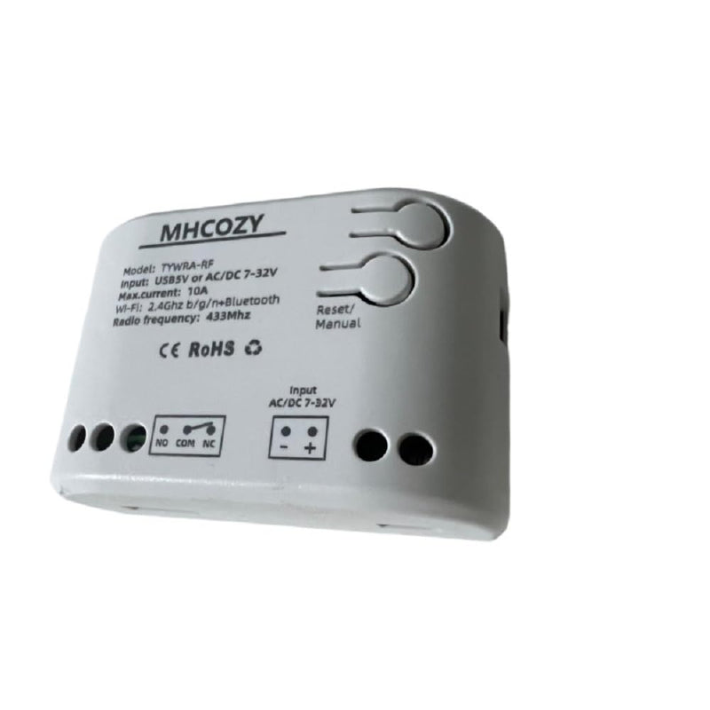 1 Channel USB 5V DC 7-32V Dry Contact Smart WiFi Wireless Relay Switch Module,Tuya Smart Life app Remote Control,Work with Alexa Google Home (1) 1