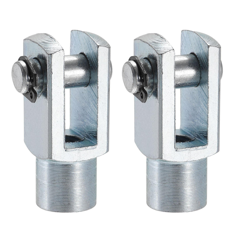 uxcell Air Cylinder Rod Clevis End 42mm Length M8x1.25 Female Thread Y Connector 2pcs M8x1.25mm - NewNest Australia