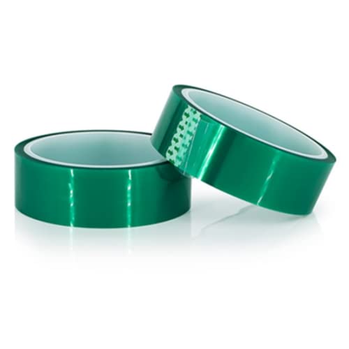 MWRF Source Green High Temp Powder Coating Tape (4" x 72 Yards) 1 4" x 72 Yards