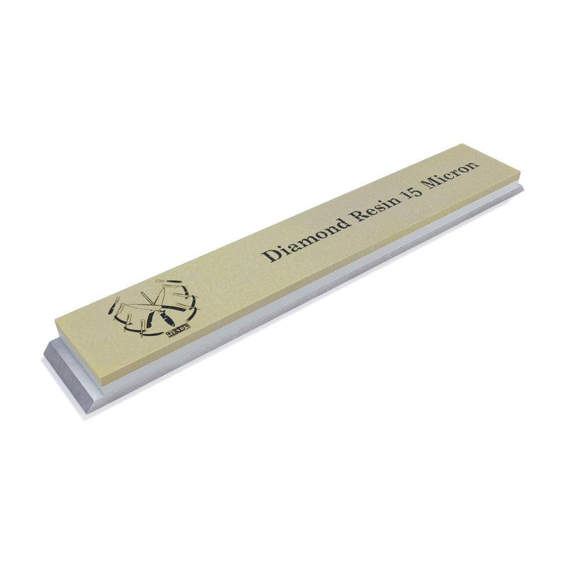 Jende 1x6" Resin Diamond Sharpening Stone for Edge Pro, Hapstone, TSProf, Jende JIGS for Knives (15 Micron (1,000 Grit)) 15 Micron (1,000 Grit)
