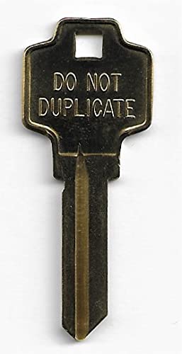 Jet SC9 Do Not Duplicate Uni-Bow Key Blanks. (Box of 50)