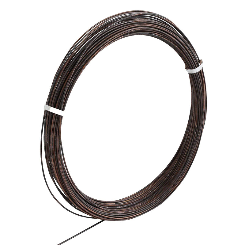 Wazakura Annealed Copper Bonsai Training Wire Made in Japan, Rust Resistant Outdoor Plant Cable (95.1 ft/29 m roll) - 1.6mm, Copper Wire