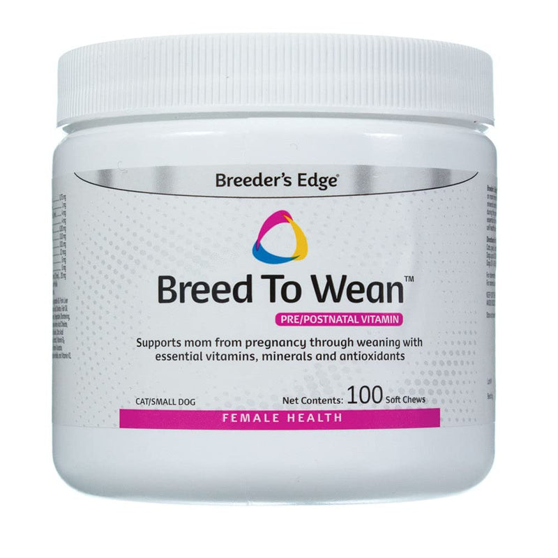 Revival Animal Health Breeder's Edge Breed to Wean Pre/Postnatal Vitamin for Cats/Small Dogs- 100 ct - PawsPlanet Australia