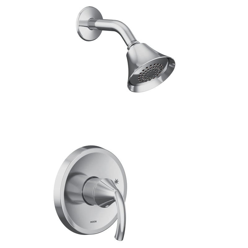 Moen UT2742EP Glyde M-CORE 2-Series 1-Handle Shower Trim Kit, Valve Required, Chrome