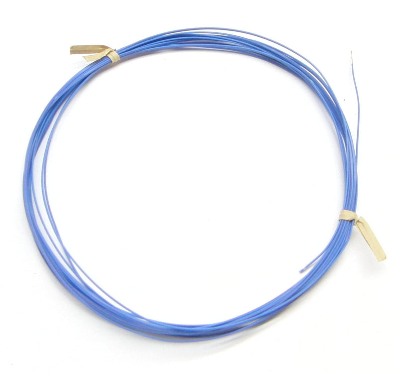 T-Type Thermocouple Wire AWG 30 Solid with PFA Insulation - 10 Yard, ANSI T-type Blue