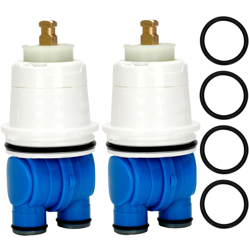 RP19804 Shower Cartridge Compatible with Delta Faucet 1300/1400 Series Tub and Shower Valves, RP19804 Cartridge Replacement Fits Select Monitor Valves 1993-2007 (2 PCS) RP19804(2Pack)