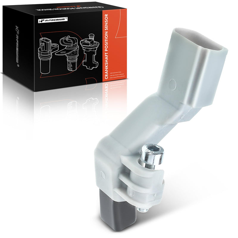 A-Premium Engine Crankshaft Position Sensor Compatible with Audi A3 2010-2013 & Volkswagen Jetta 2009-2014, Golf, Beetle, Passat, CrossFox, Crafter Van, SportVan, 1.6L 2.0L 2.5L, Replace# 03C906433A