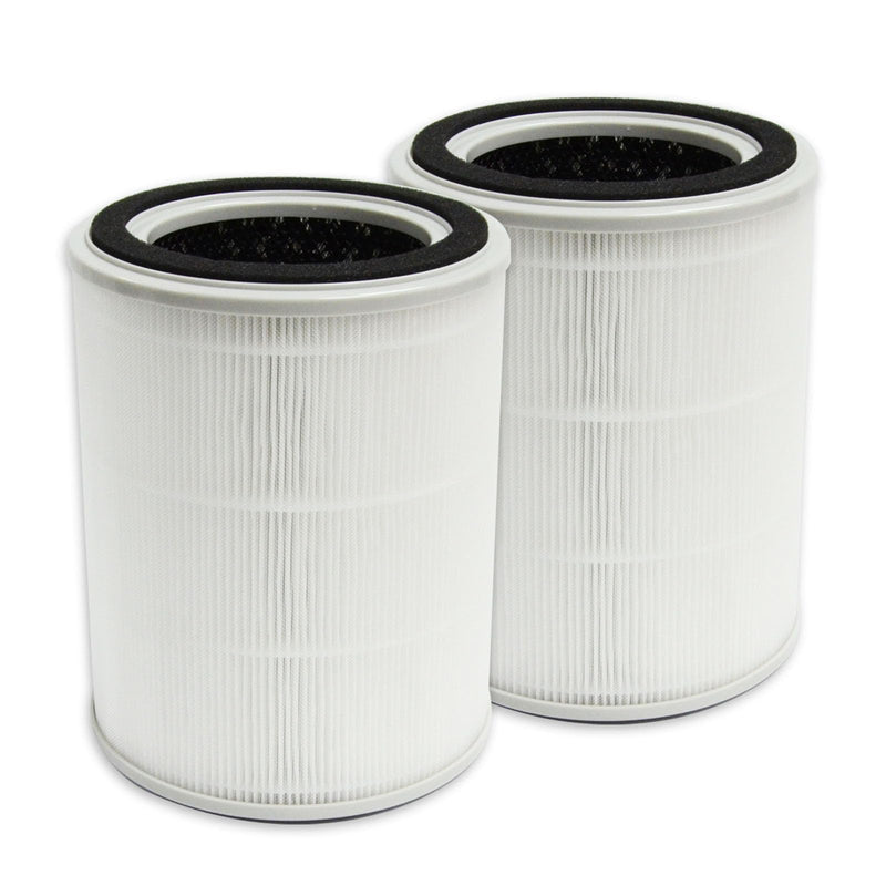 PUREBURG TPAP001 Replacement Filter Compatible with TOPPIN Comfy Air C2 Air Purifier,2-Pack H13 True HEPA Activated Carbon 2-in-1. Does not Fit Comfy Air Bridge series.