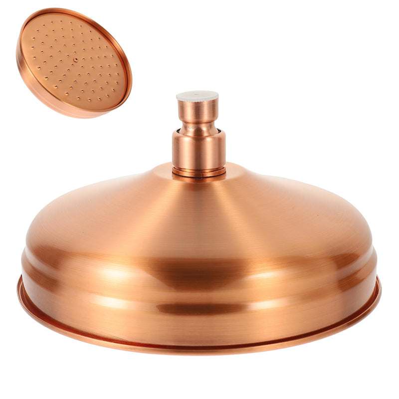 Copper Shower Head High Pressure Rain Shower Head Bath Rainfall Sprinkler Nozzle Replacement for Bathroom