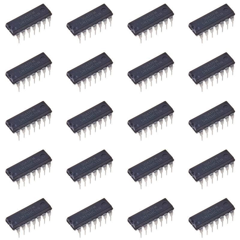 20pcs SN74HC14N 74HC14 SN74 Hex Schmitt-Trigger Inverters 2V to 6V,DIP-14.